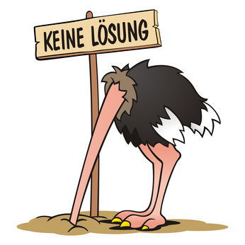 Kopf im Sand - Vogel Strauss-fotolia.com-jokatoons